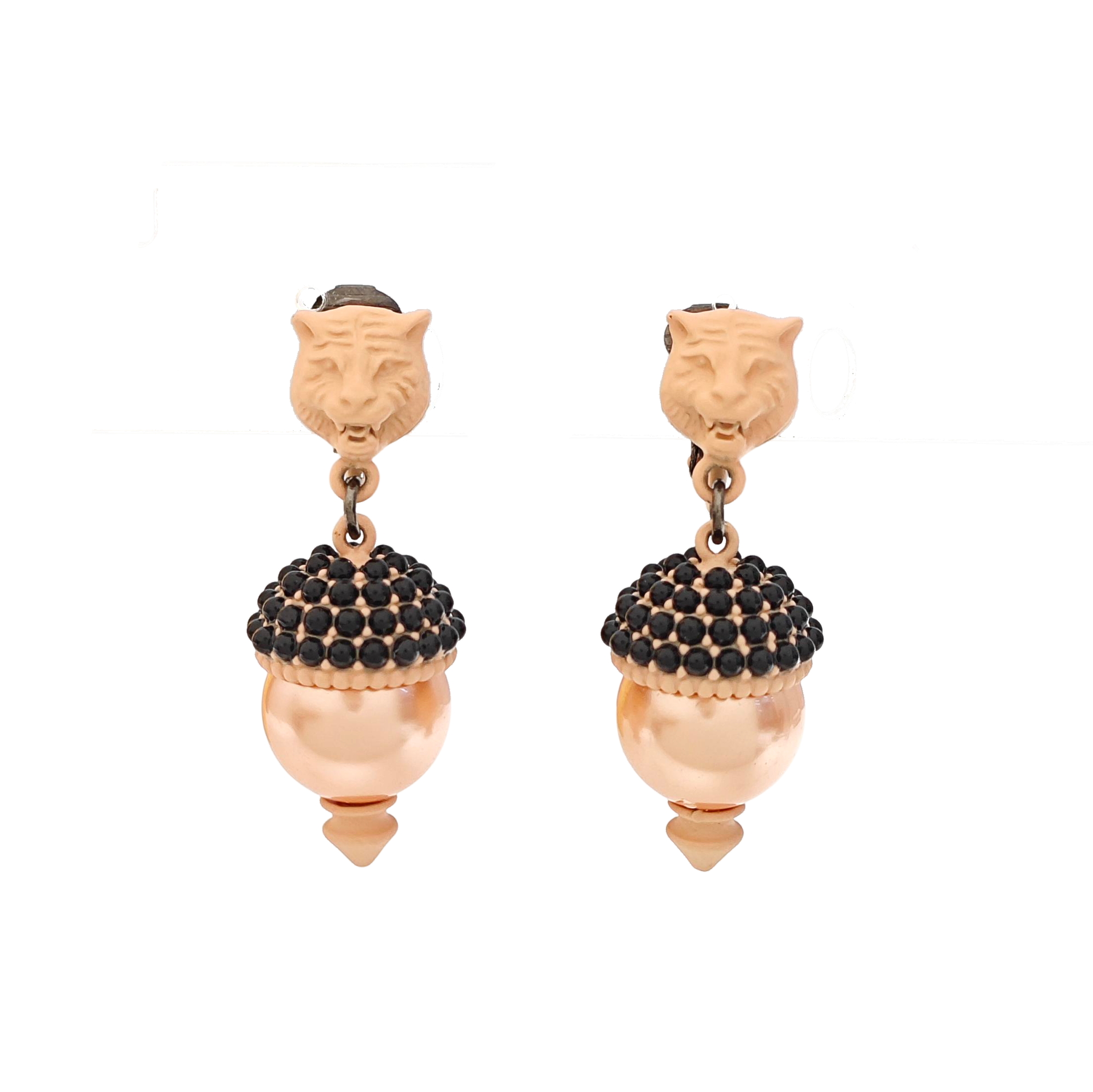 Le Marché Des Merveilles Metal Pink Earrings
