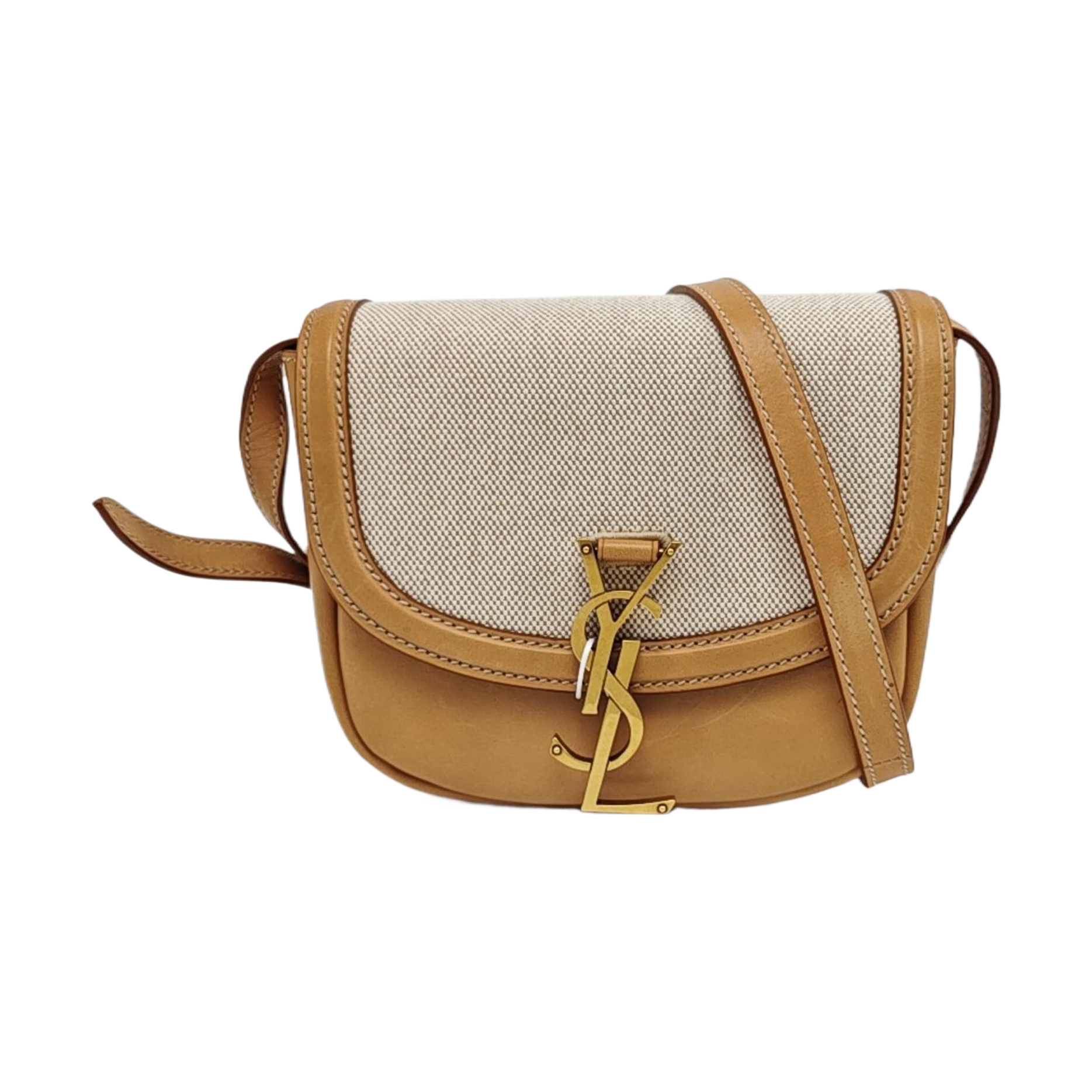 Authenticated pre-owned  KAIA Small Calfskin Brown - Shoulder Bag at Looply