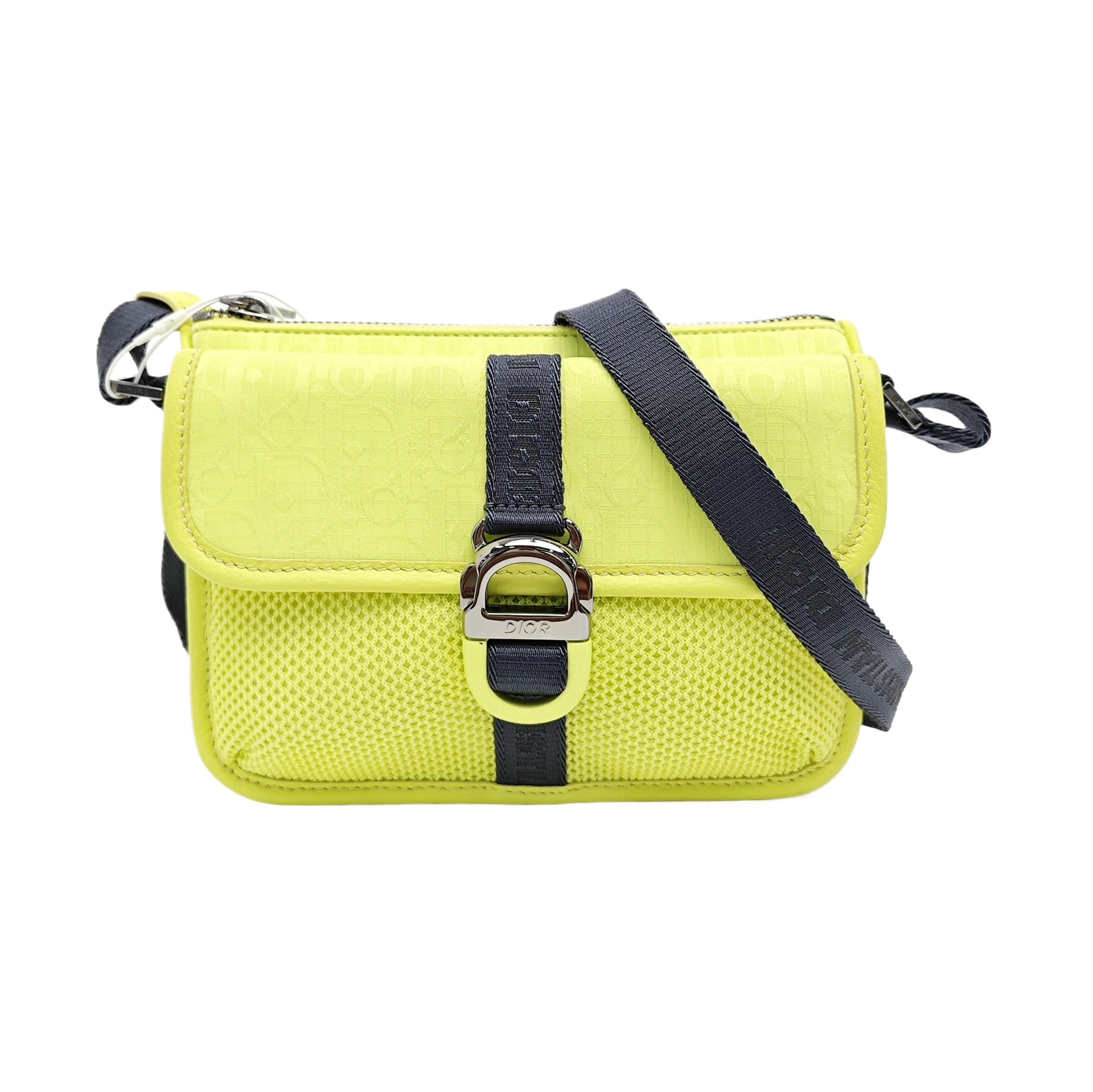 Fabric Shoulder Bag Green