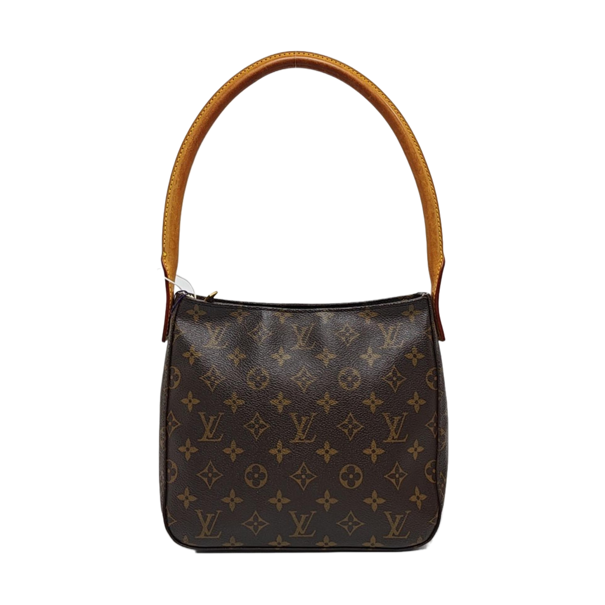 LOOPING MM Monogram Coated Canvas Brown