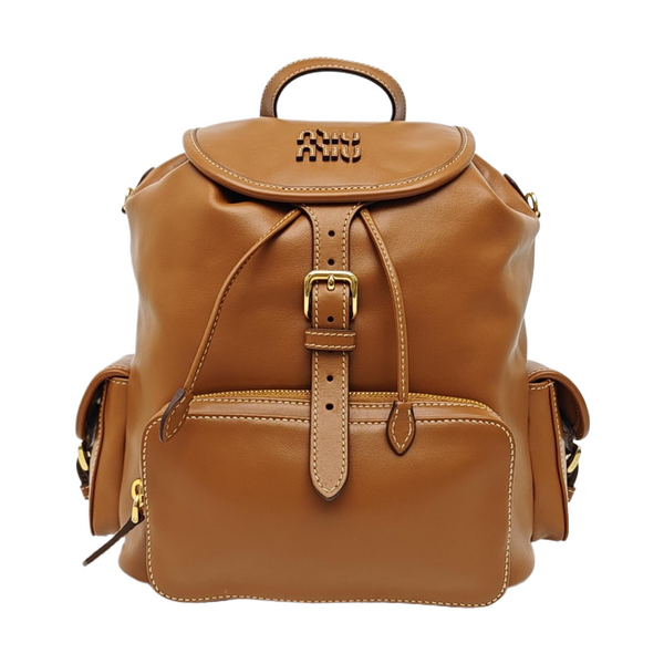 Calfskin Backpack Brown