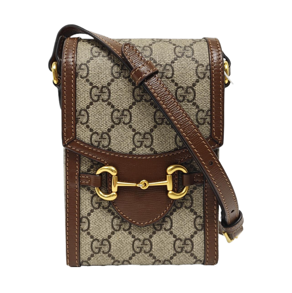 Horsebit 1955 Mini Coated Canvas Beige