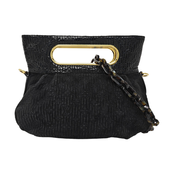MOTARD Quilted Suede Black