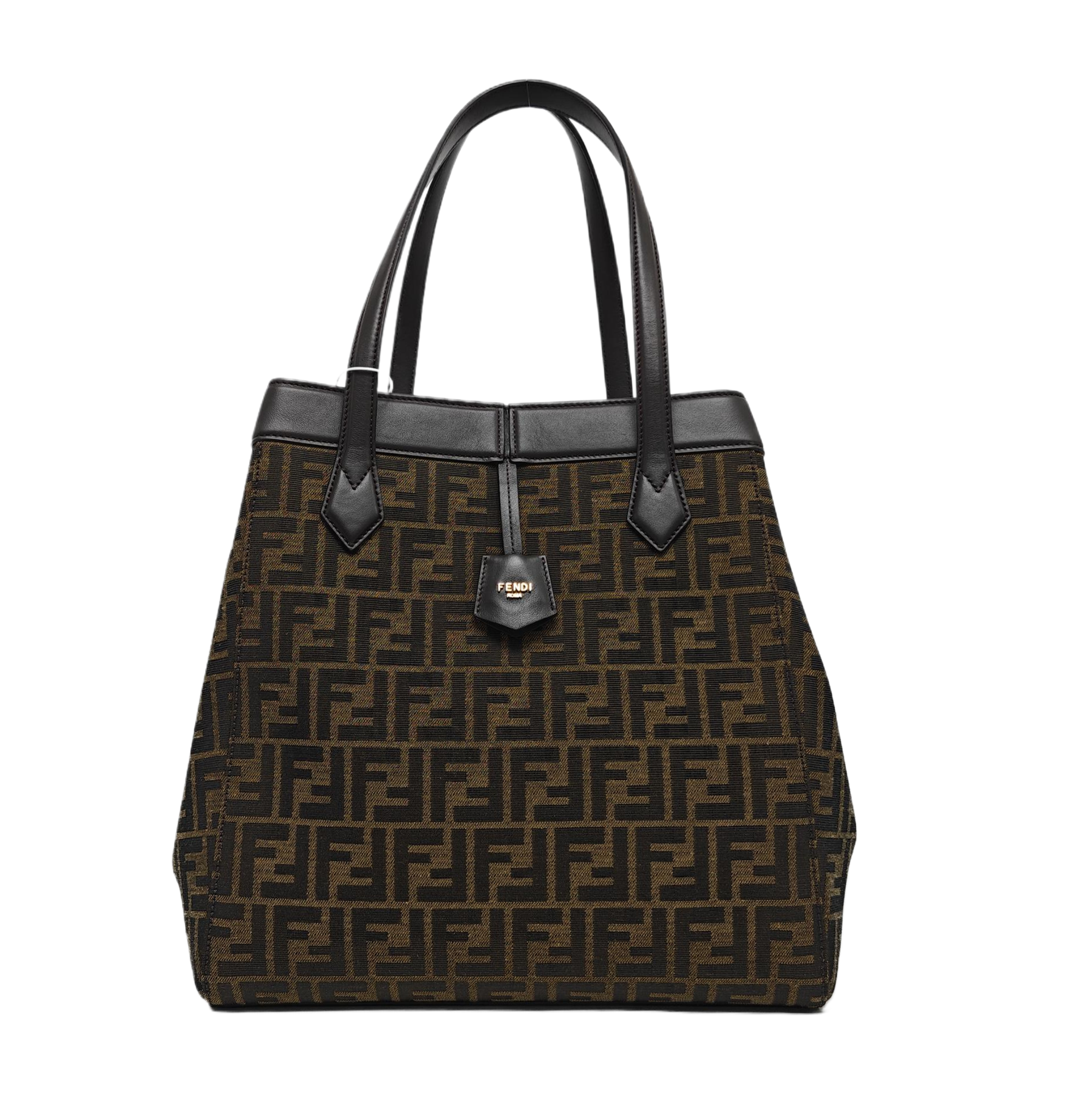 Canvas Shoulder Bag Brown