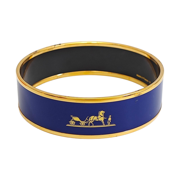 Email Metal Blue Bangle