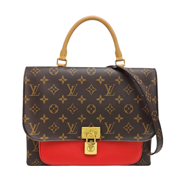 MARIGNAN Monogram Coated Canvas Brown