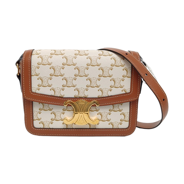 TRIOMPHE Teen Coated Canvas White