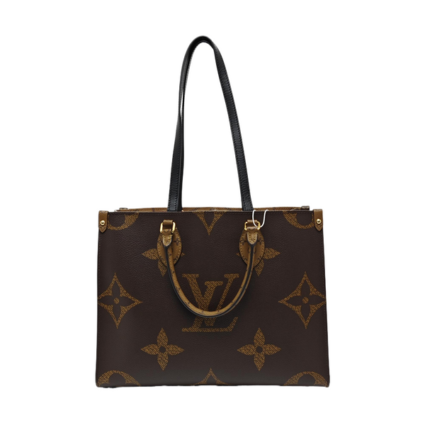 ONTHEGO MM Lona Monogram Revestida Marrón