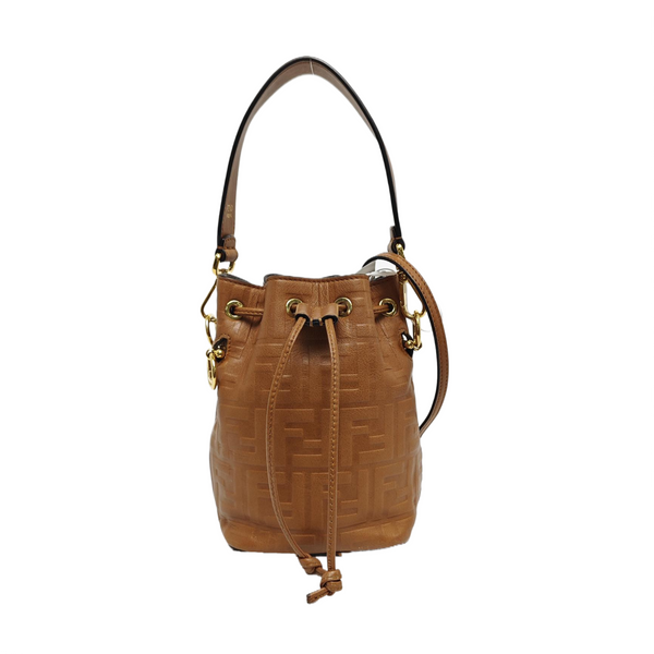 Mon Tresor Mini Calfskin Brown