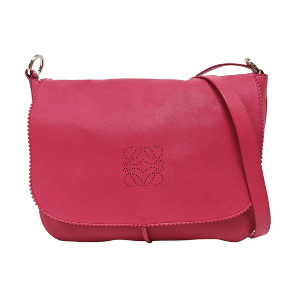 Calfskin Shoulder Bag Red