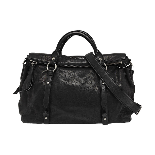 Calfskin Tote Bag Black