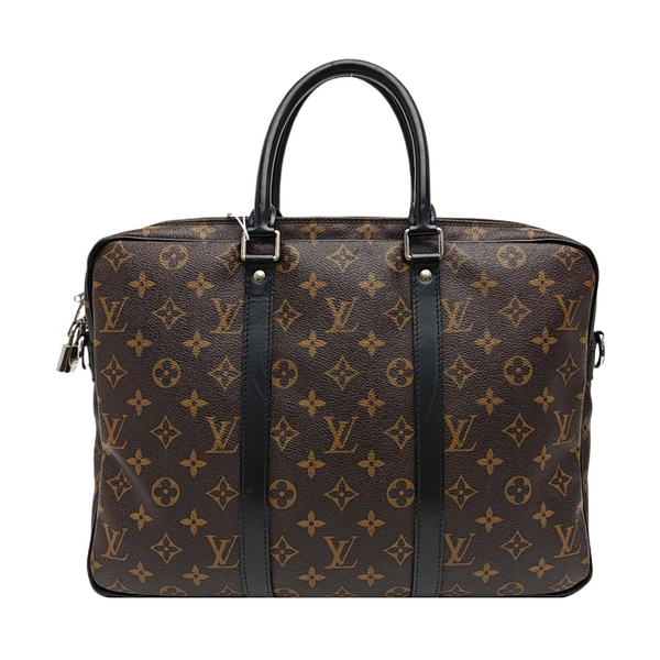 PORTE-DOCUMENTS PM Monogram Coated Canvas Brown