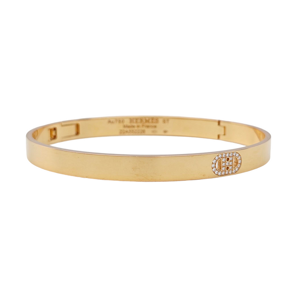 H D'ancre 18k Rose Gold Bangle