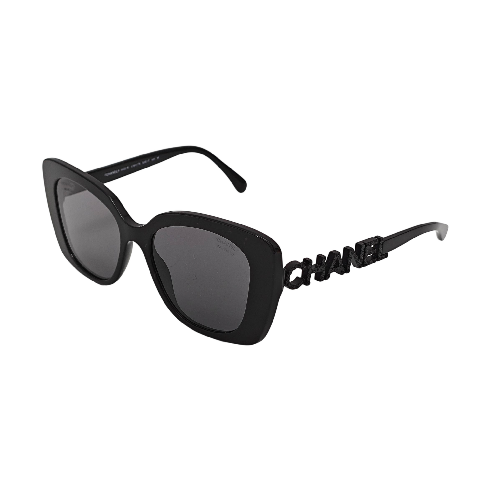 Synthetic Sunglasses Black
