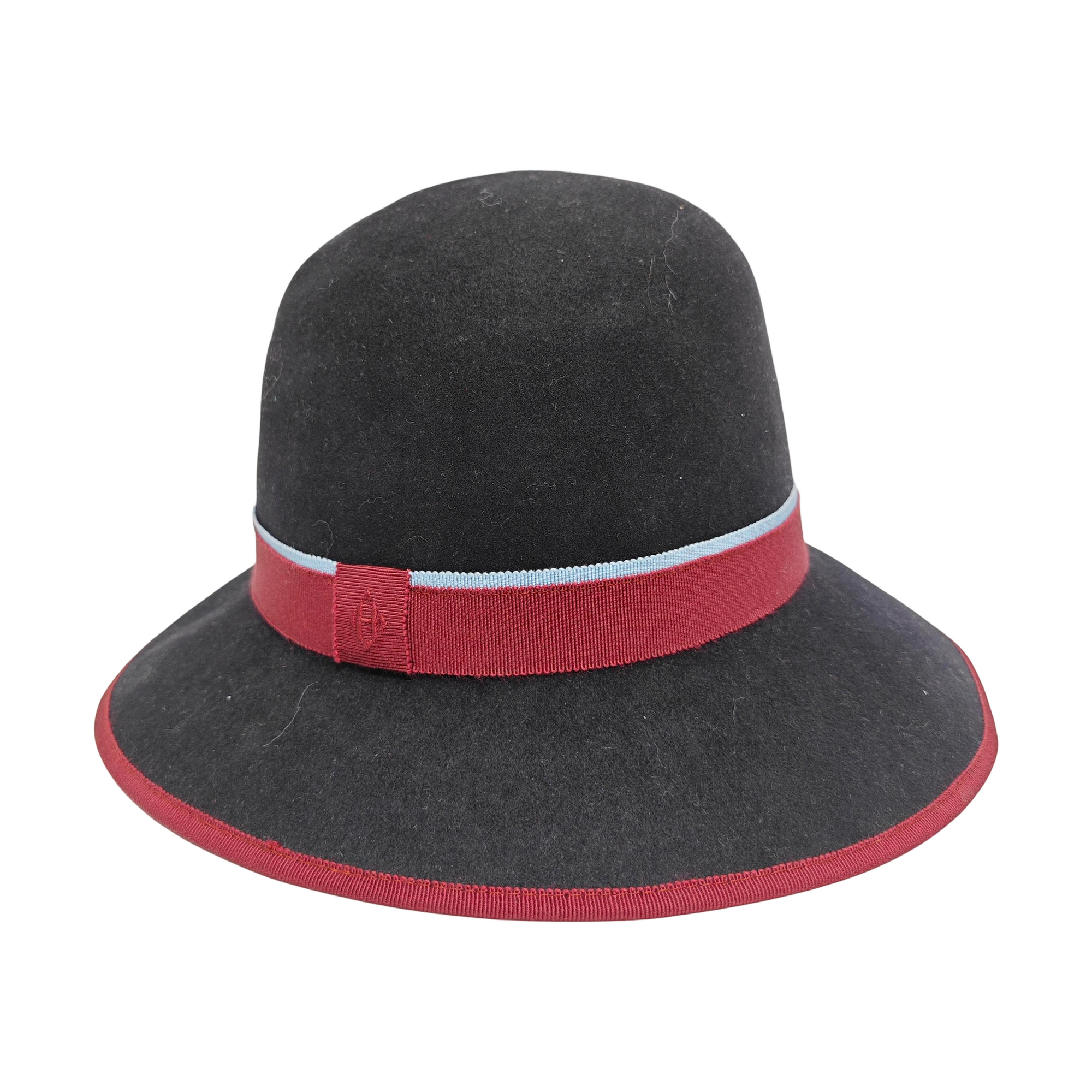 Rabbit Fur Hat Black