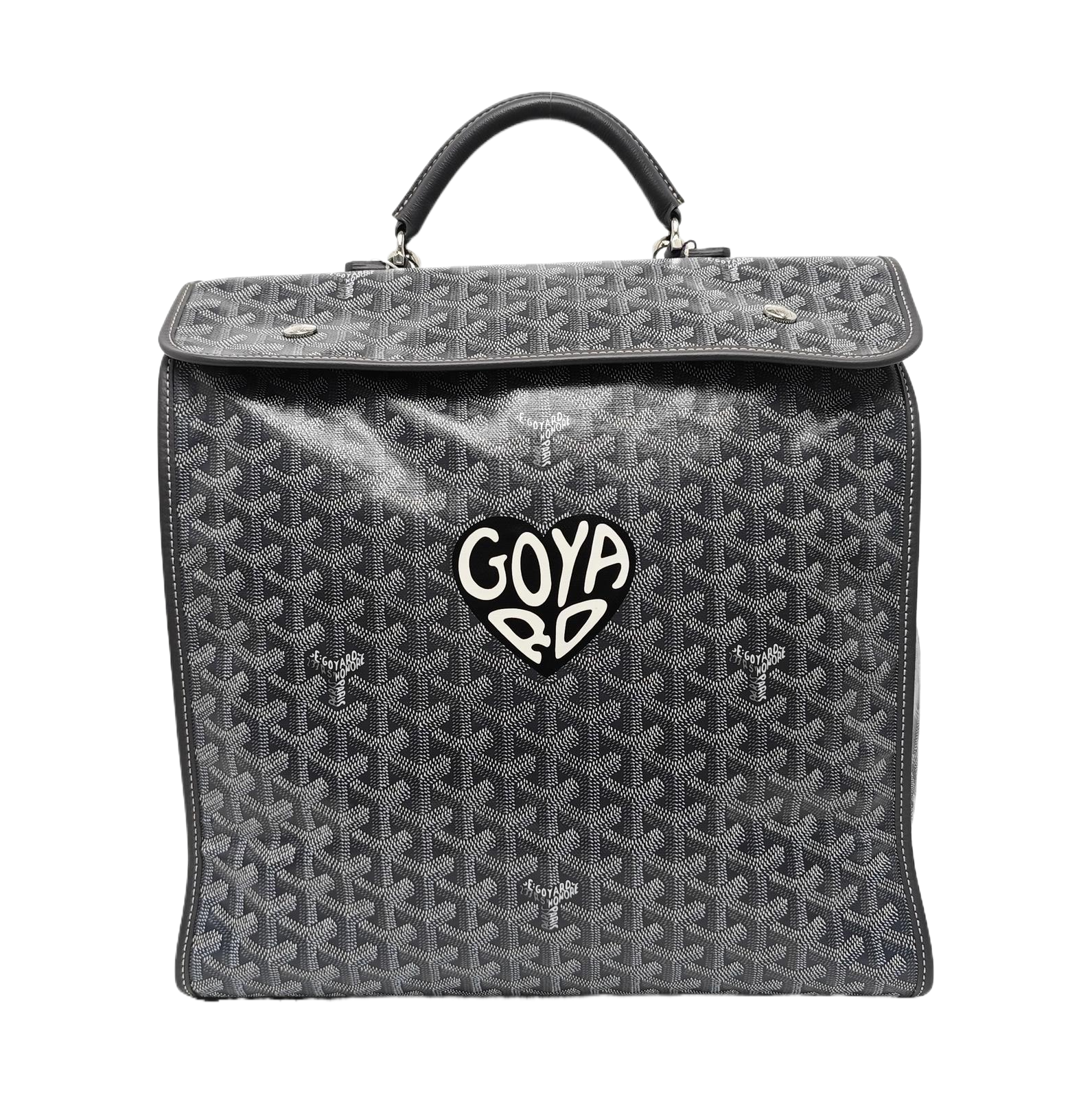 Saint Léger Coated Canvas Gray