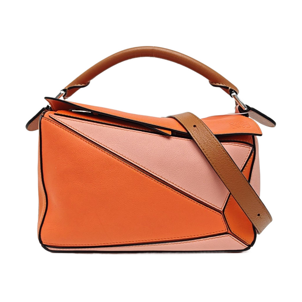 Puzzle Small Calfskin Multicolor