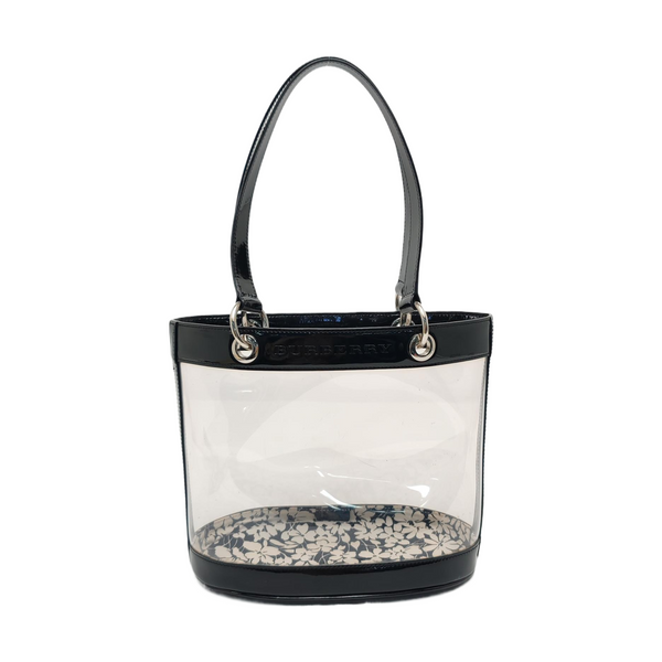 Plastic Top Handle Bag Clear