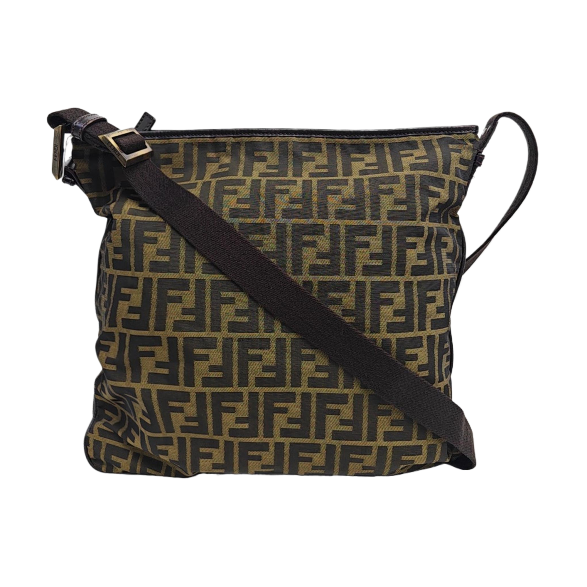 Fabric Tote Bag Brown