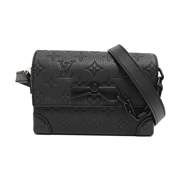 SOFT TRUNK Mini Monogram Calfskin Black
