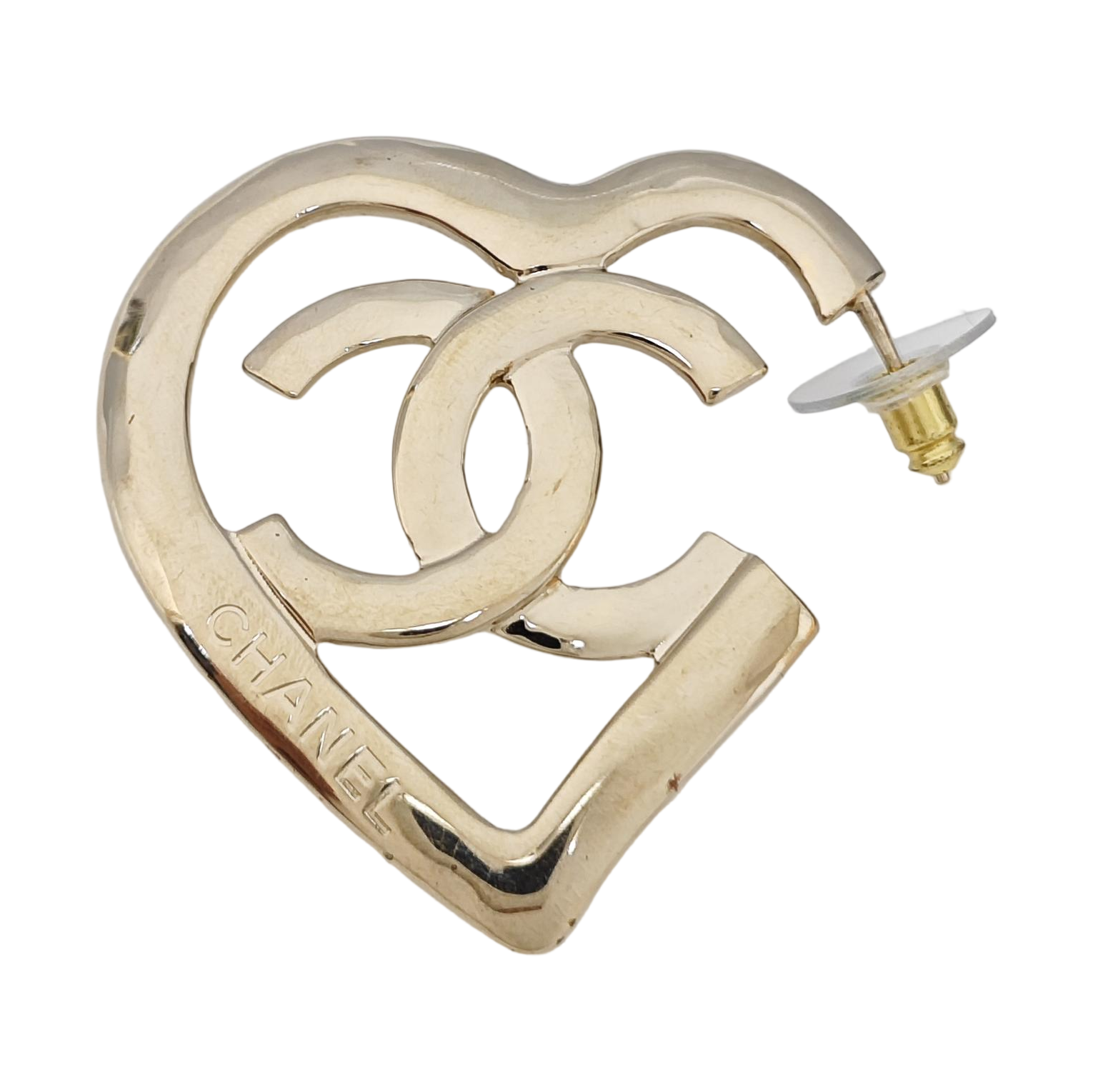 Metal Gold Stud Earrings