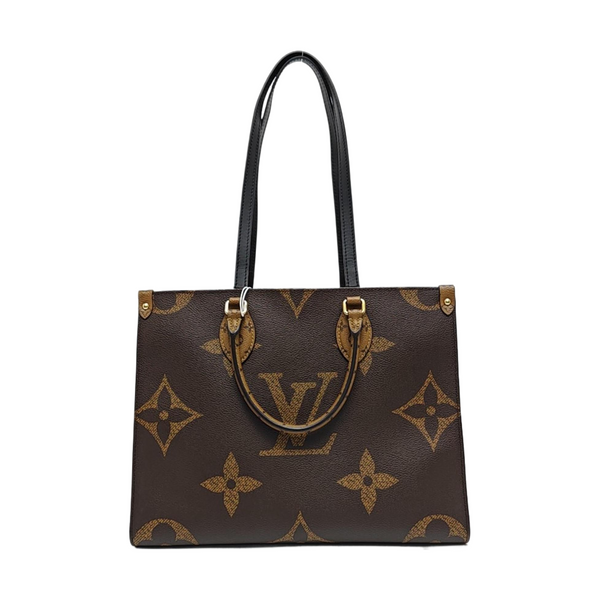 ONTHEGO MM Lona Monogram Revestida Marrón