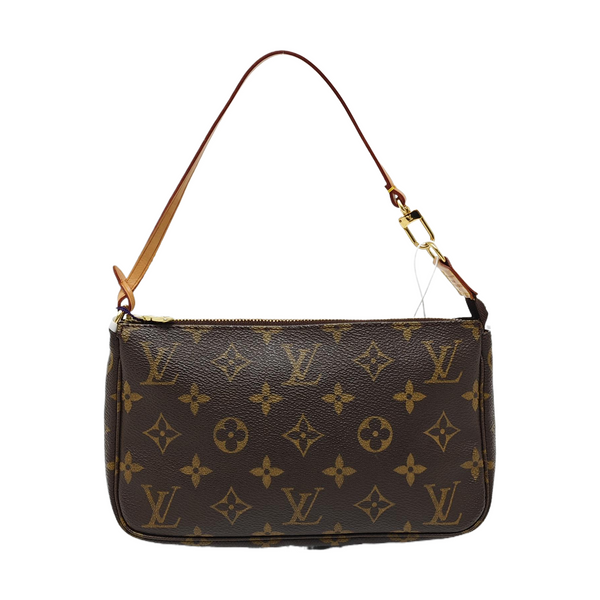 ACCESSOIRES Monogram Coated Canvas Brown