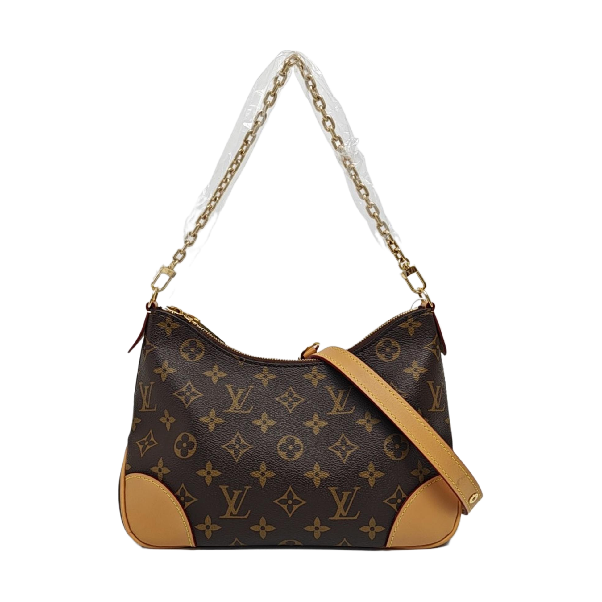 BOULOGNE Monogram Coated Canvas Brown