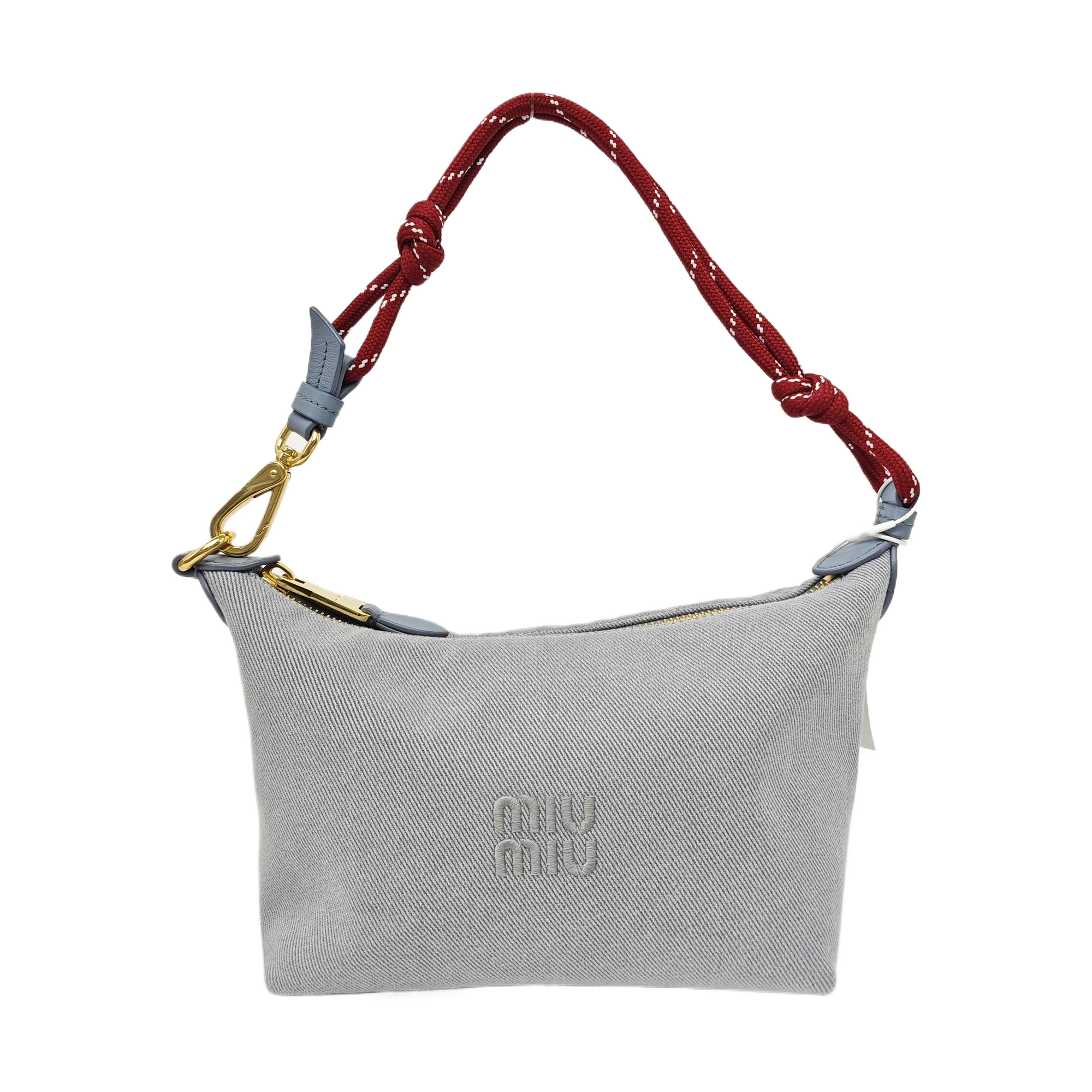 Canvas Top Handle Bag Blue