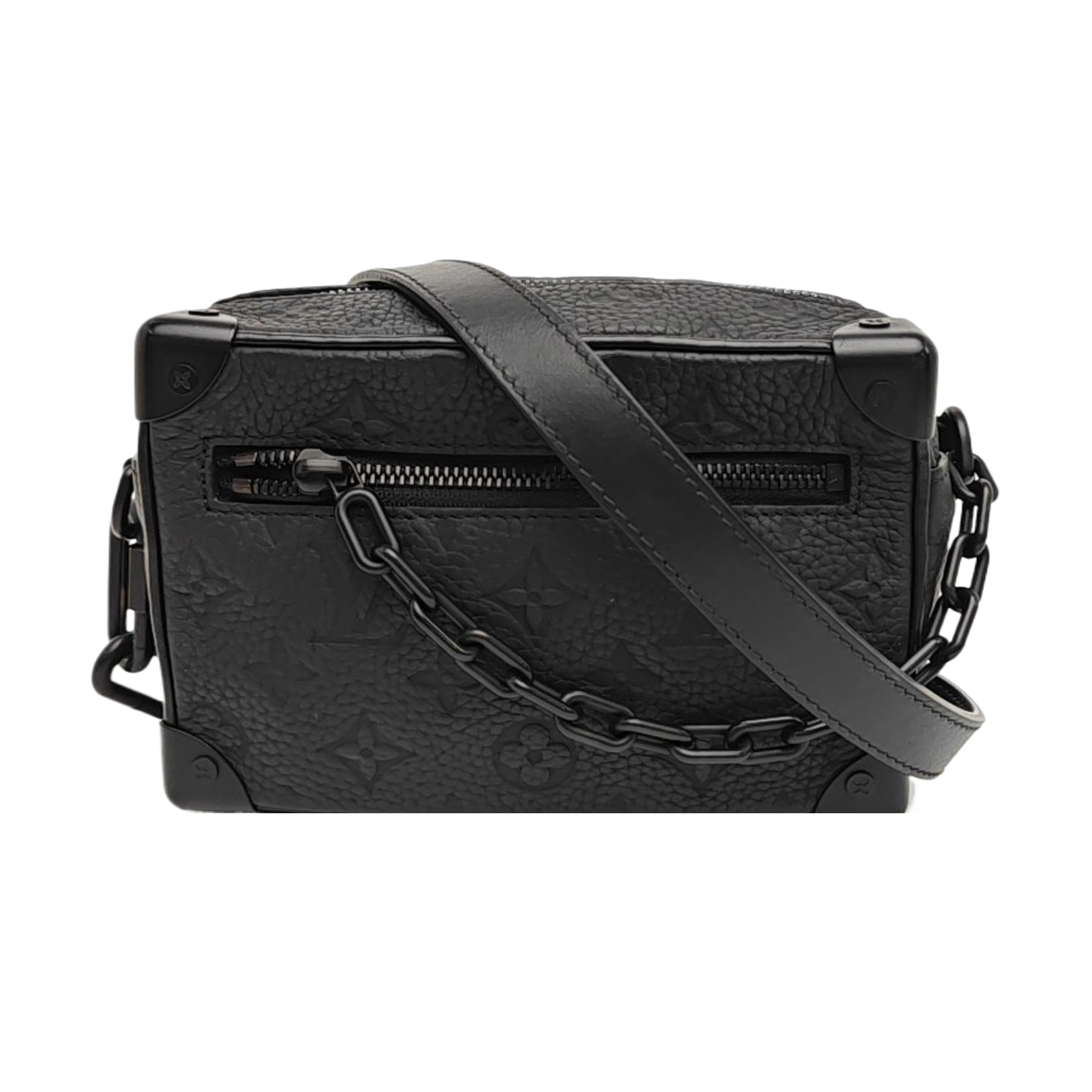 SOFT TRUNK Mini Monogram Calfskin Black