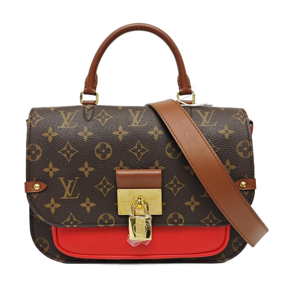 VAUGIRARD Monogram Coated Canvas Brown