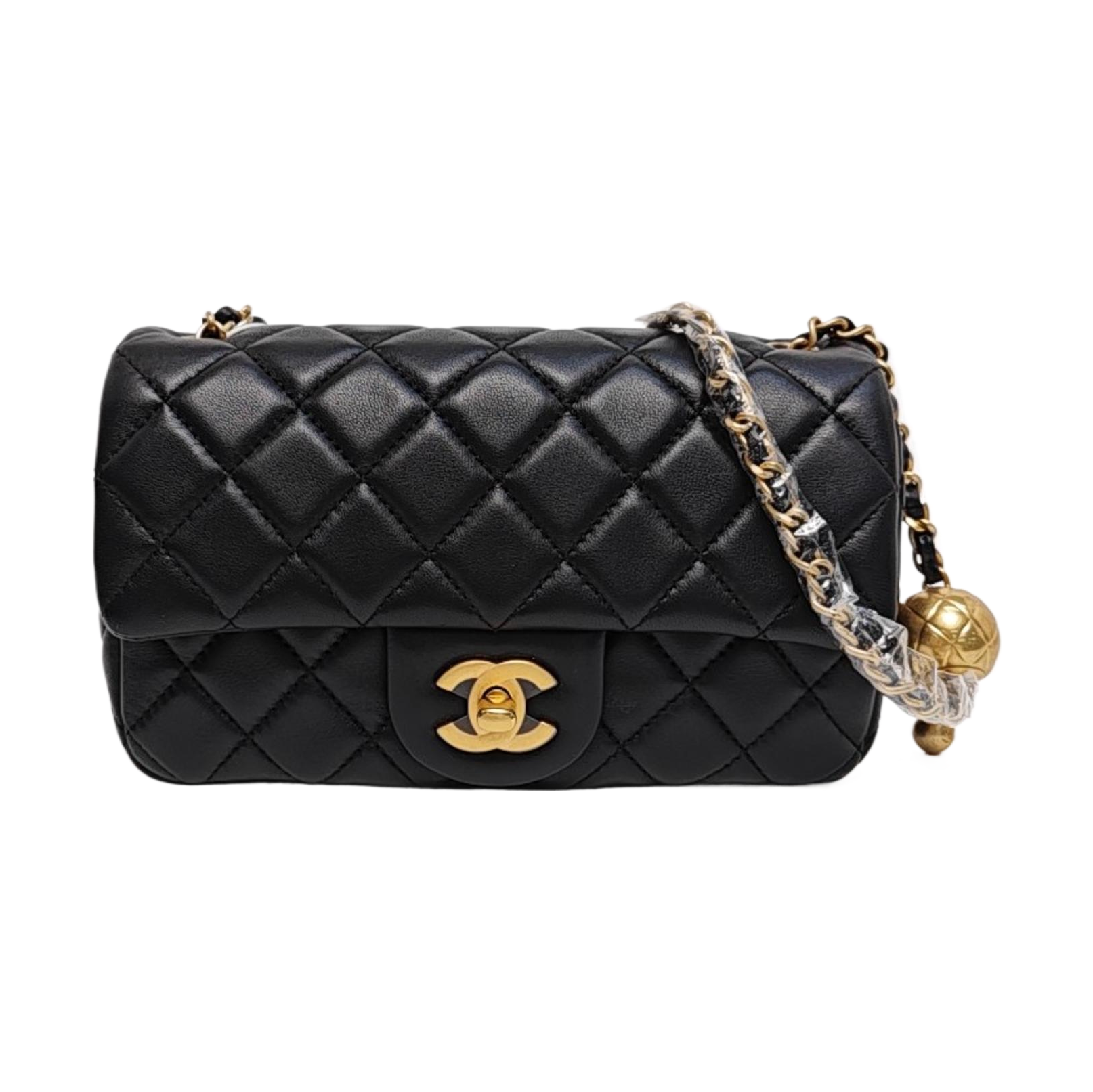 CLASSIC FLAP Mini Quilted Lambskin Black