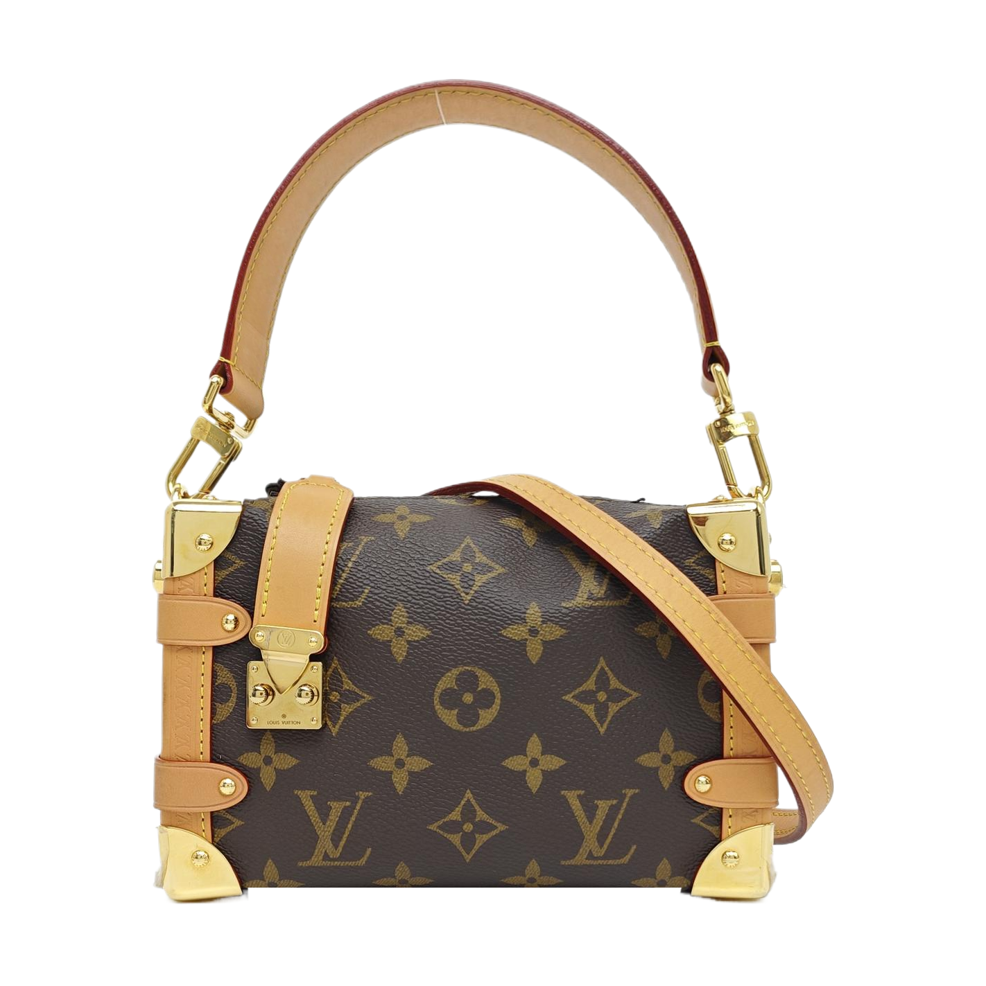 SIDE TRUNK PM Monogram Coated Canvas Brown