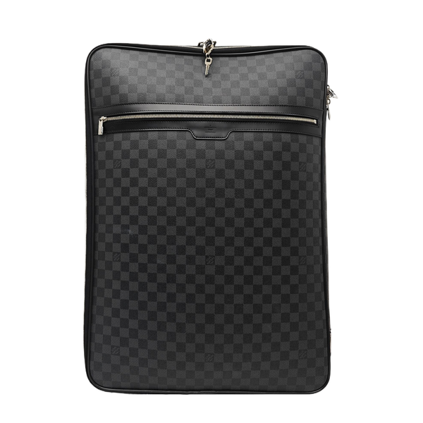 PEGASE 65 Damier Graphite Coated Canvas Black