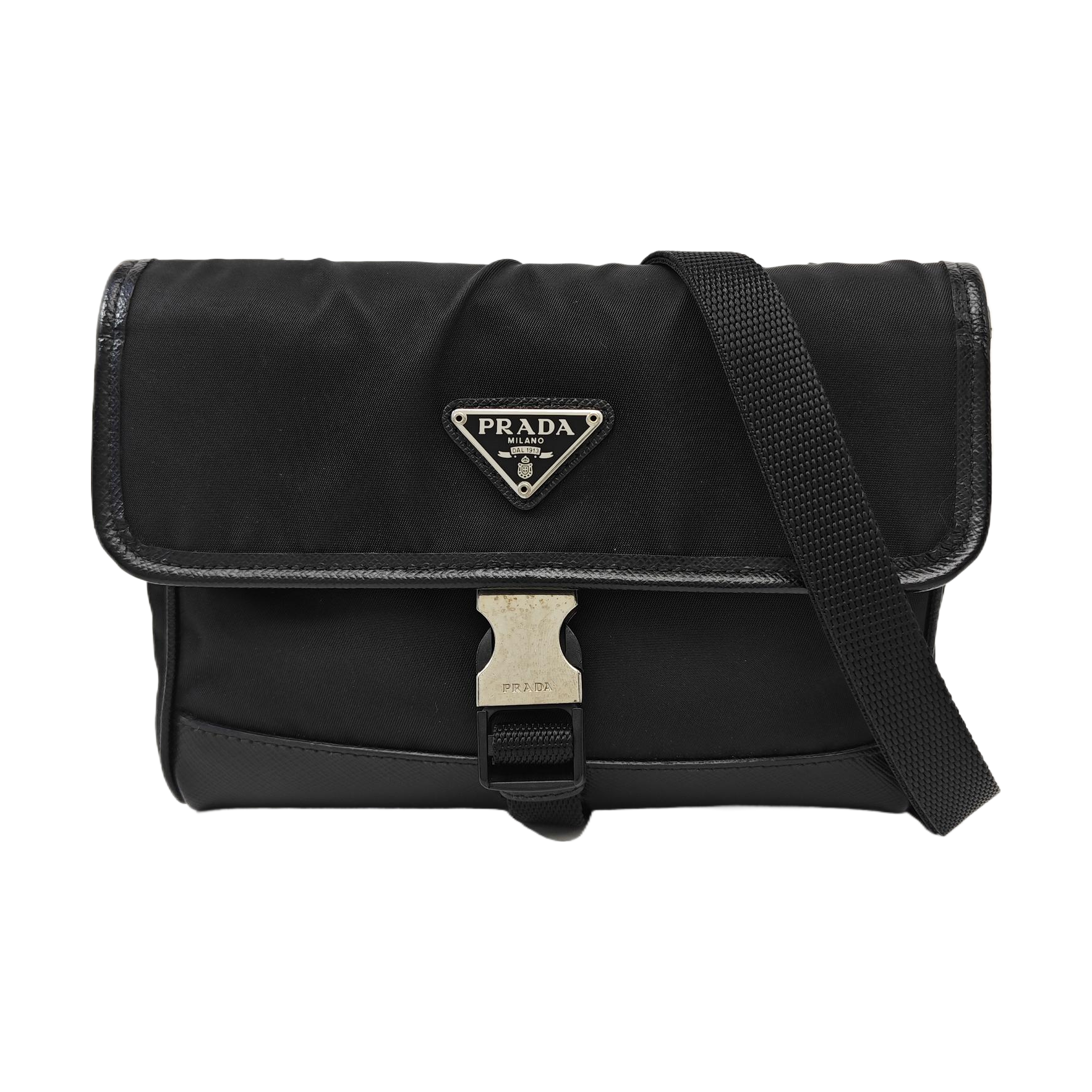 Fold Wallet Nylon Black
