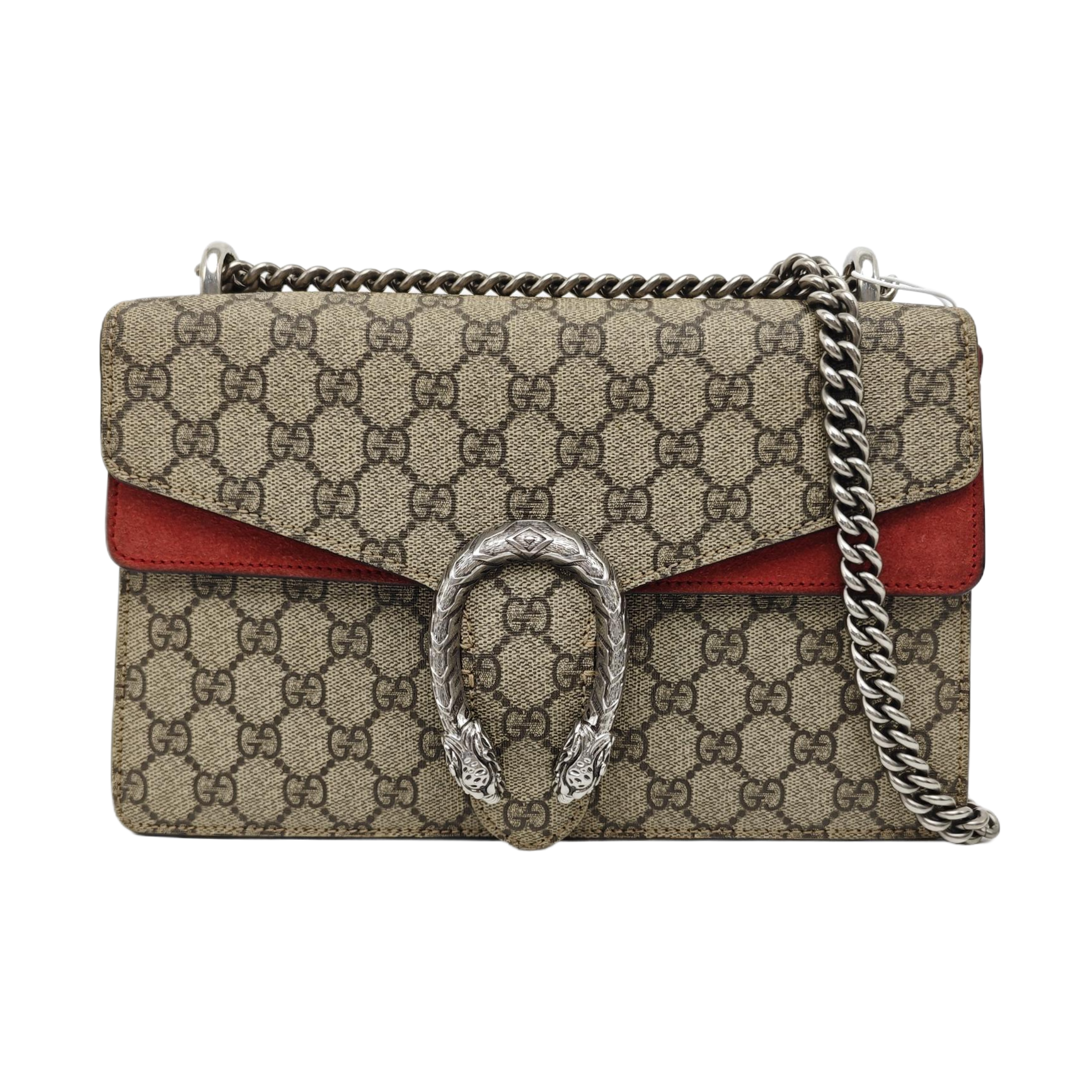 Dionysus Small Monogram Coated Canvas Black