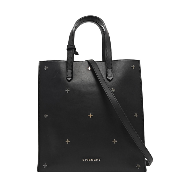 Leather Tote Bag Black