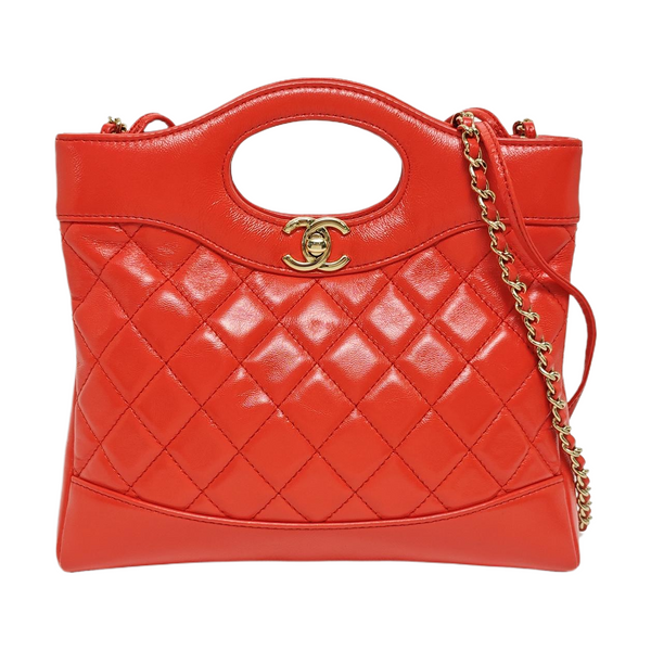 CHANEL 31 Quilted Lambskin Red
