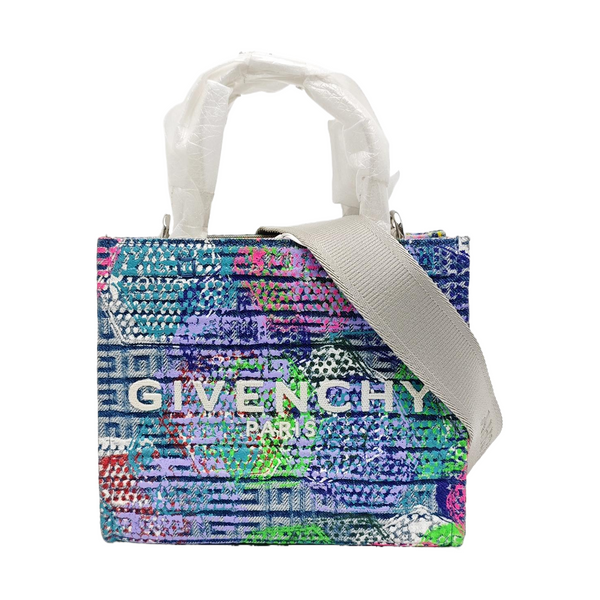 Fabric Shoulder Bag Multicolor