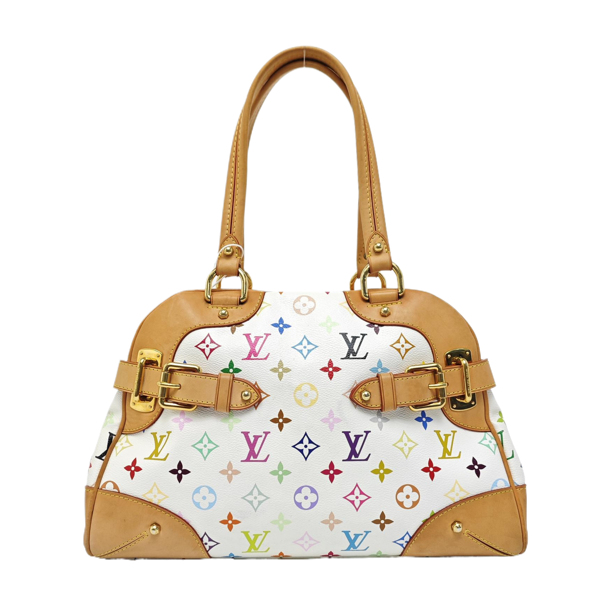 LV × TM CLAUDIA Monogram Coated Canvas White