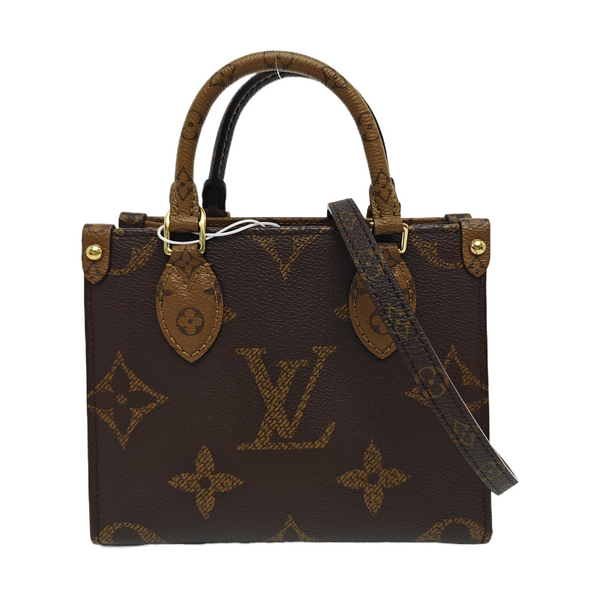 ONTHEGO BB Monogram Coated Canvas Brown
