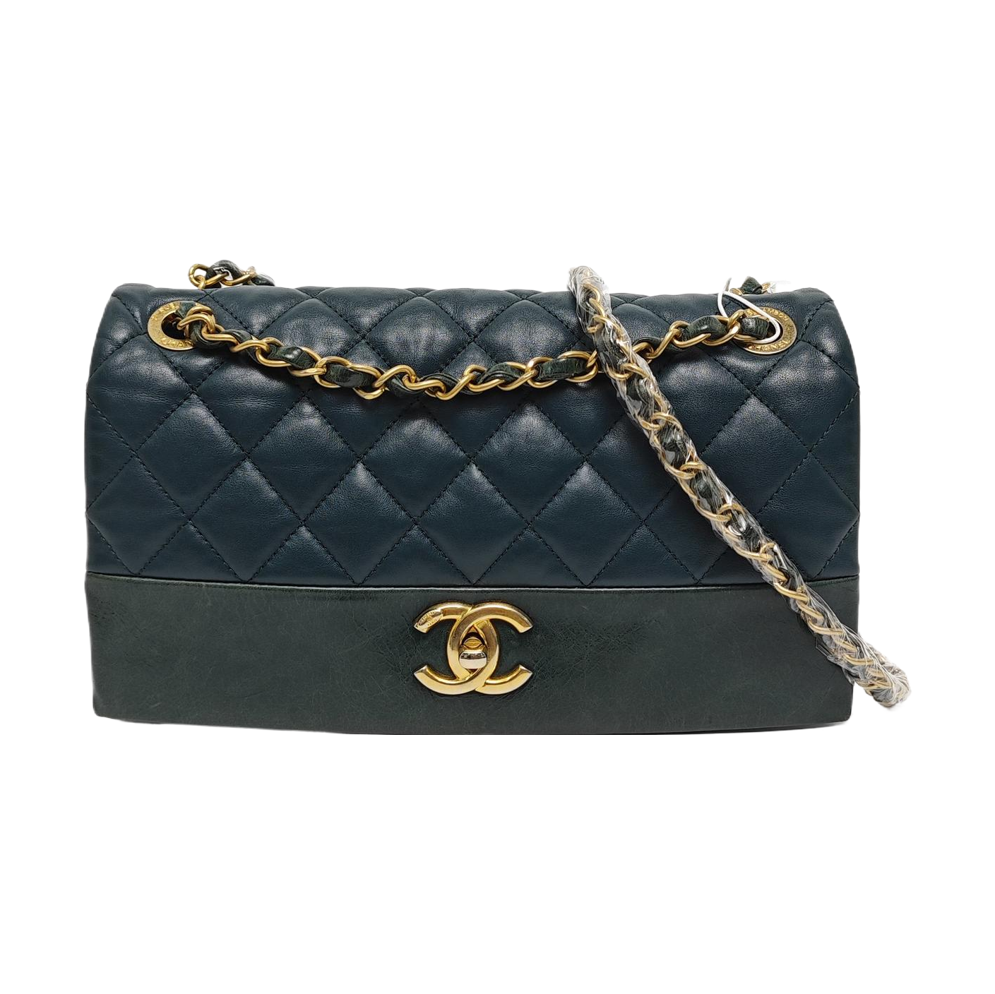 Quilted Calfskin Blue