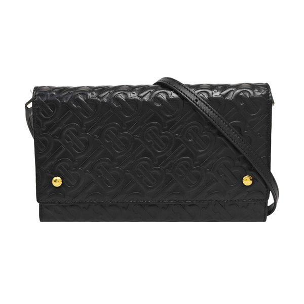 Calfskin Shoulder Bag Black