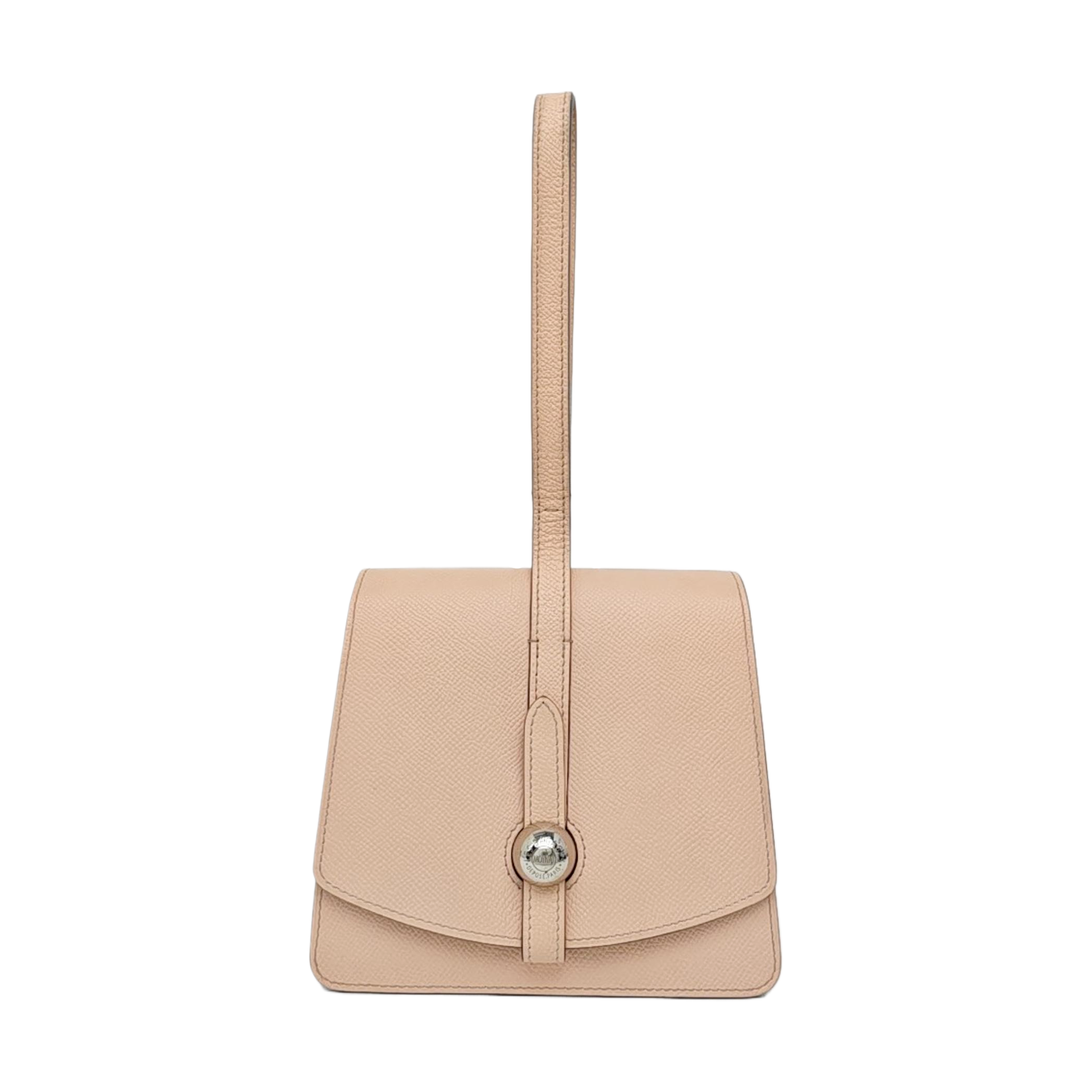 Calfskin Top Handle Bag Pink