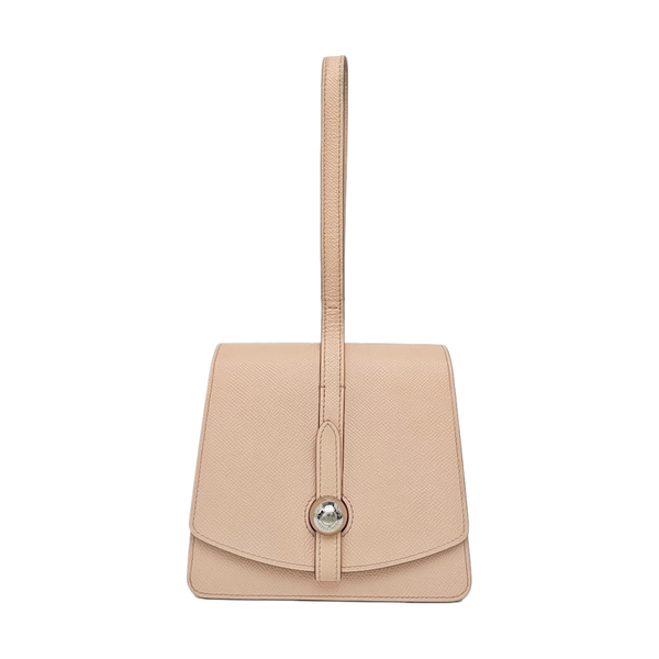 Calfskin Top Handle Bag Pink