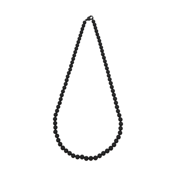 Stainless Steel Black Necklace