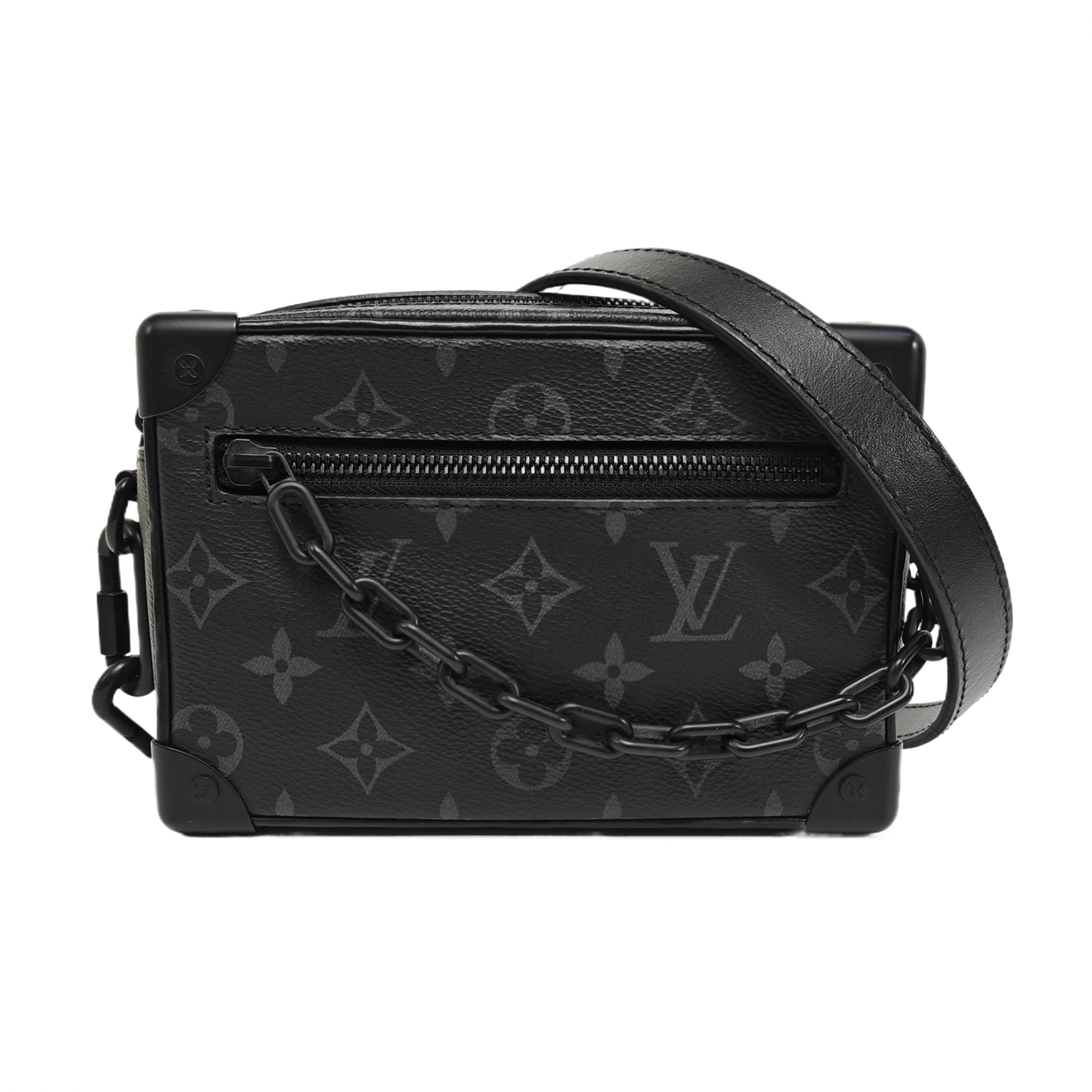 SOFT TRUNK Mini Monogram Coated Canvas Black