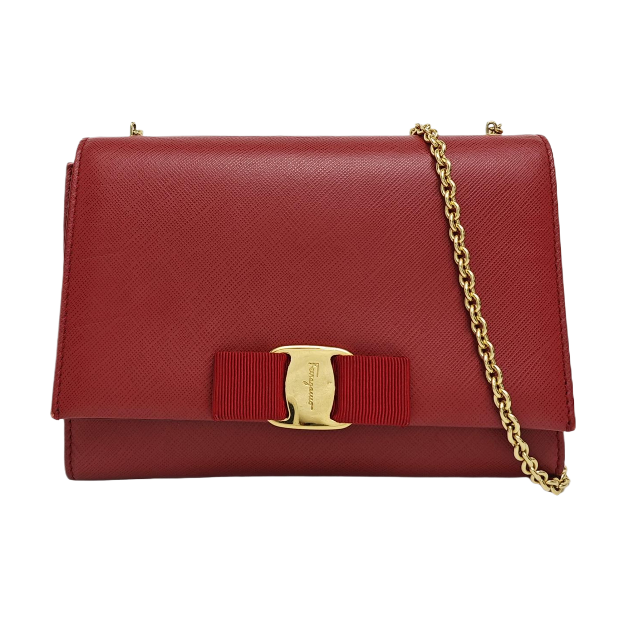 Ginny Calfskin Red