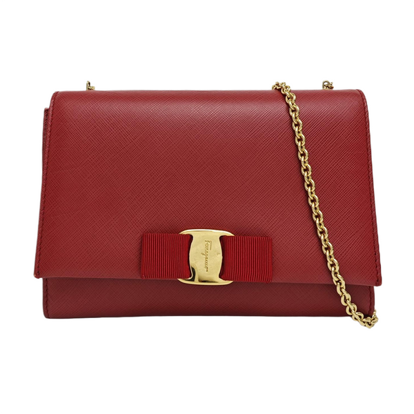 Ginny Calfskin Red