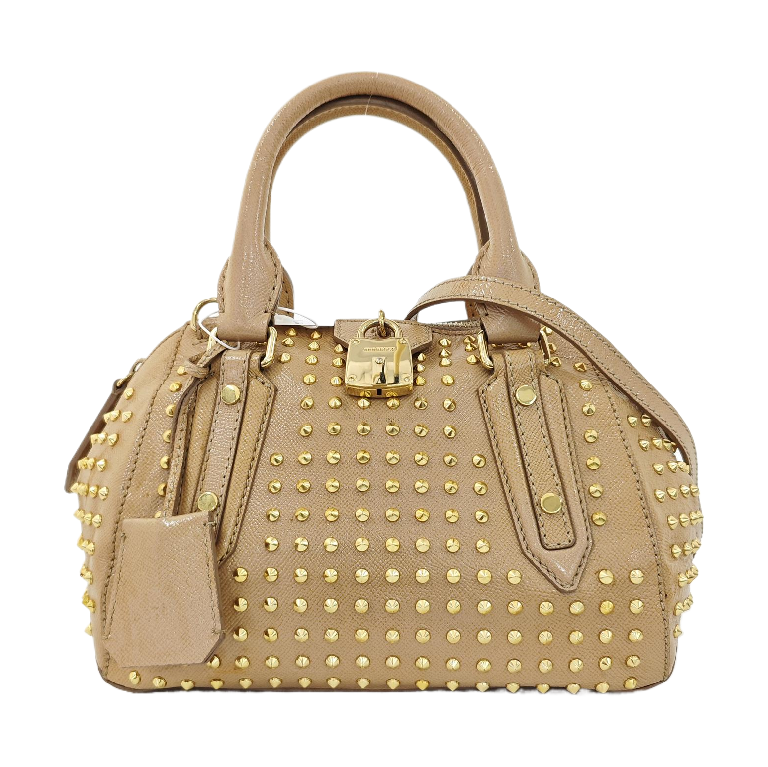 Calfskin Shoulder Bag Brown